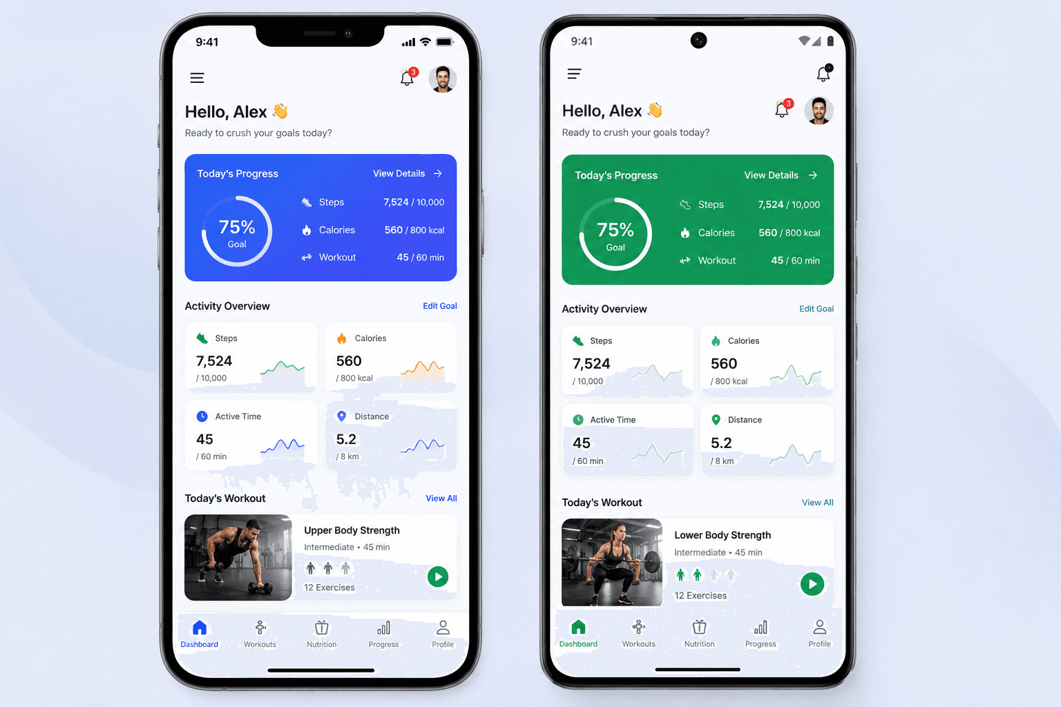 FitTrack Pro – Fitness & Health Tracking Mobile App